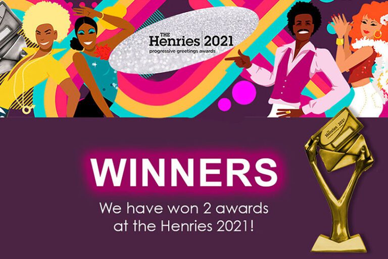 UK Greetings WIN two awards at the Henries 2021