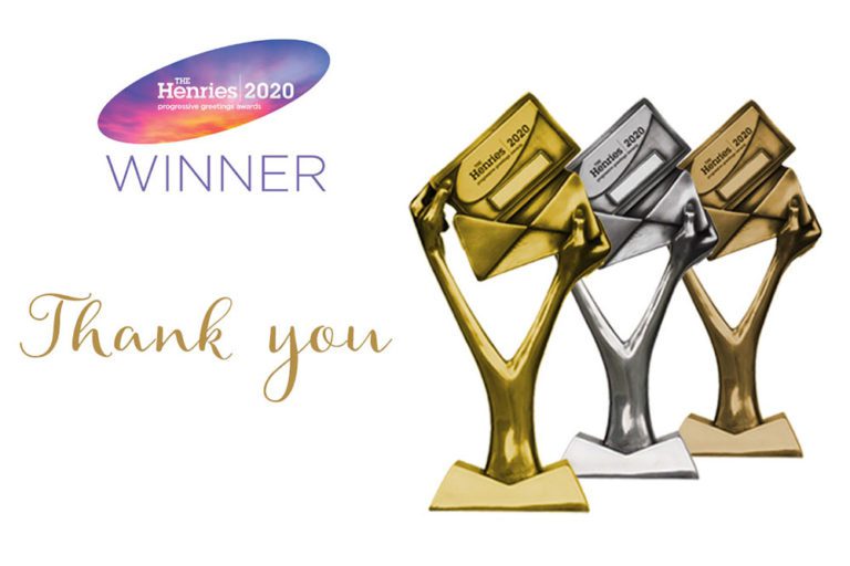 UK Greetings win two prestigious Henries 2020 awards