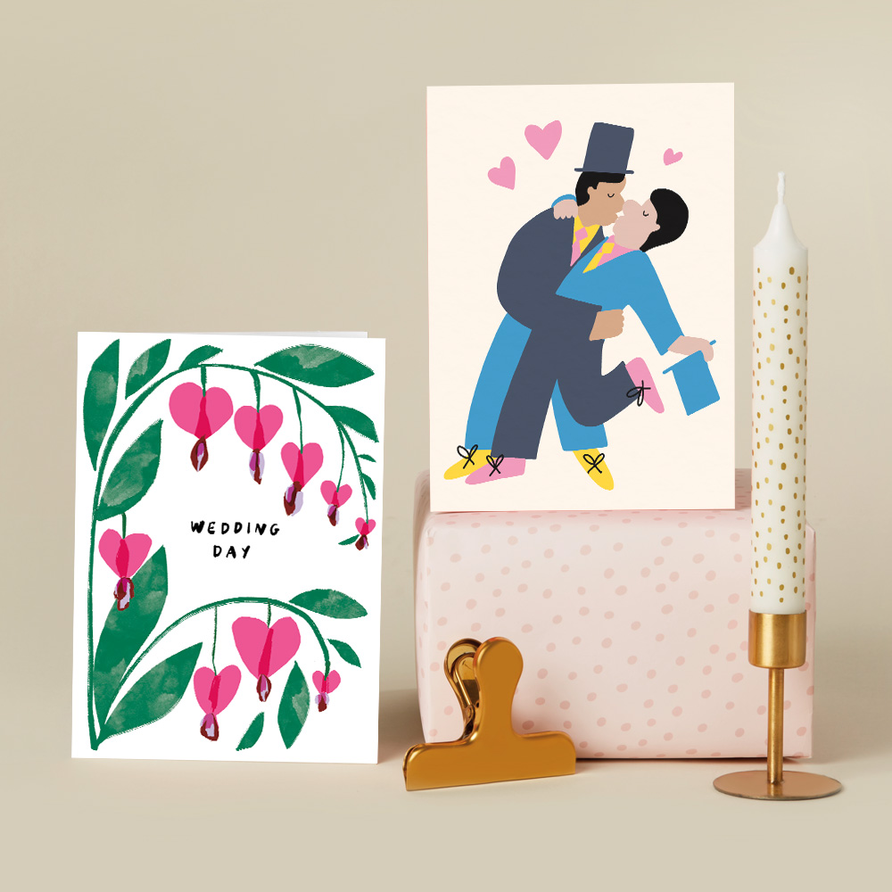 Kindred wedding greeting cards 