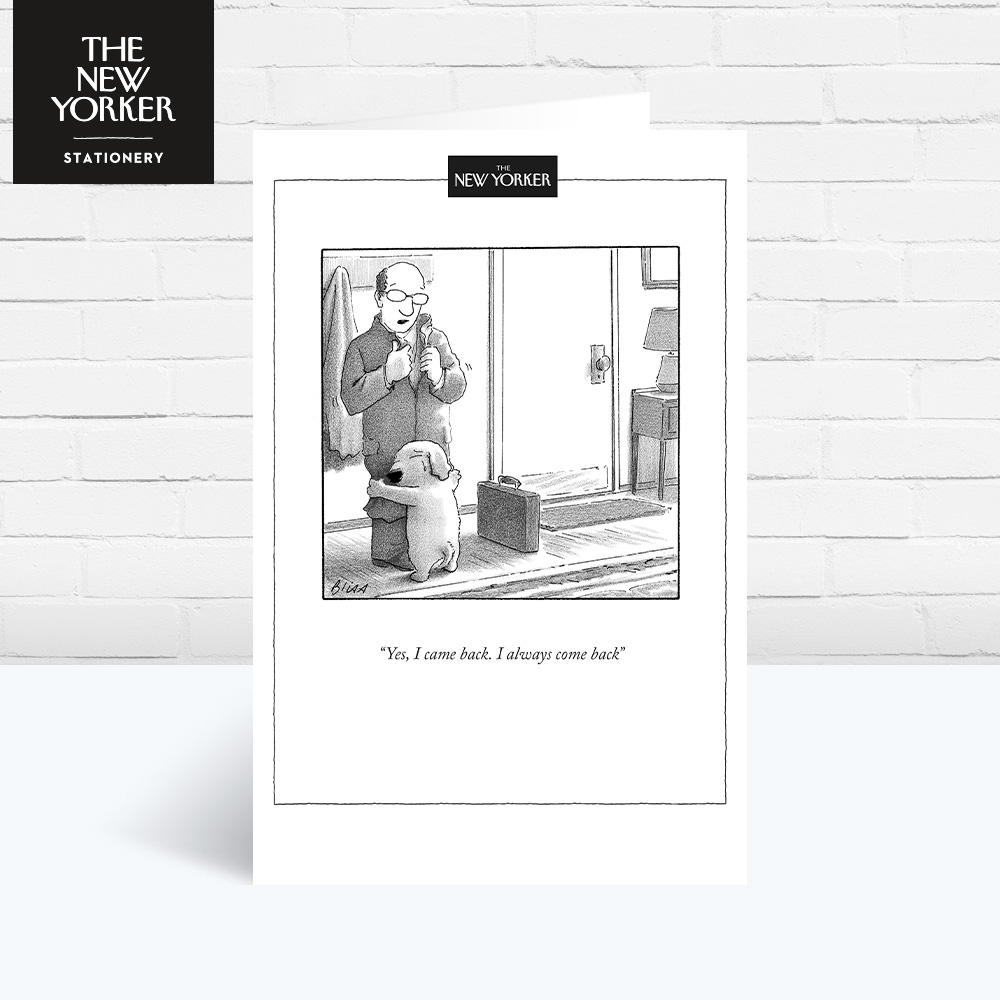 new yorker card