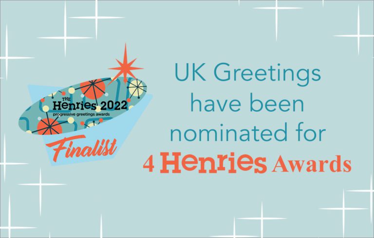 UK Greetings are finalists at The Henries Awards 2022!