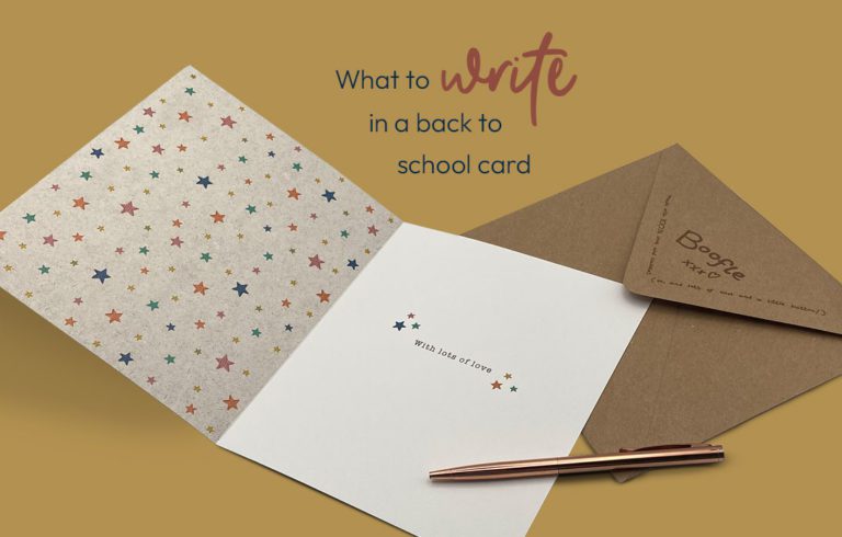 What to Write in a Back-to-School Card!