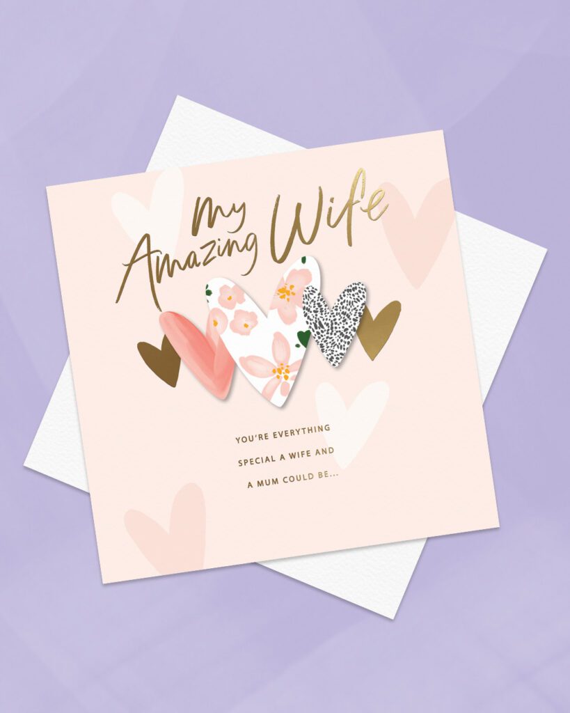 Mother's Day Wife Card