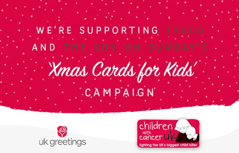 UK Greetings Supports ‘Christmas Cards for Kids’ Campaign!